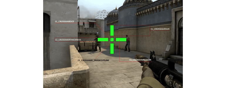 Como Mudar A Mira E Comandos CS GO Explicados