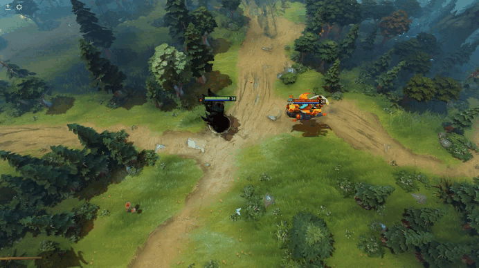 Presence of the Dark Lord Shadow Fiend in Dota 2