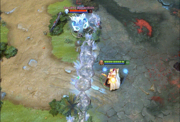 Ice Wall Инвокера в Dota 2