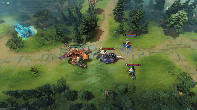 Pulverize abilitiy for Primal Beast in Dota 2