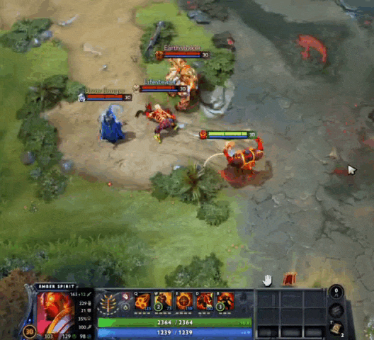 Flame Guard Эмбера в Dota 2