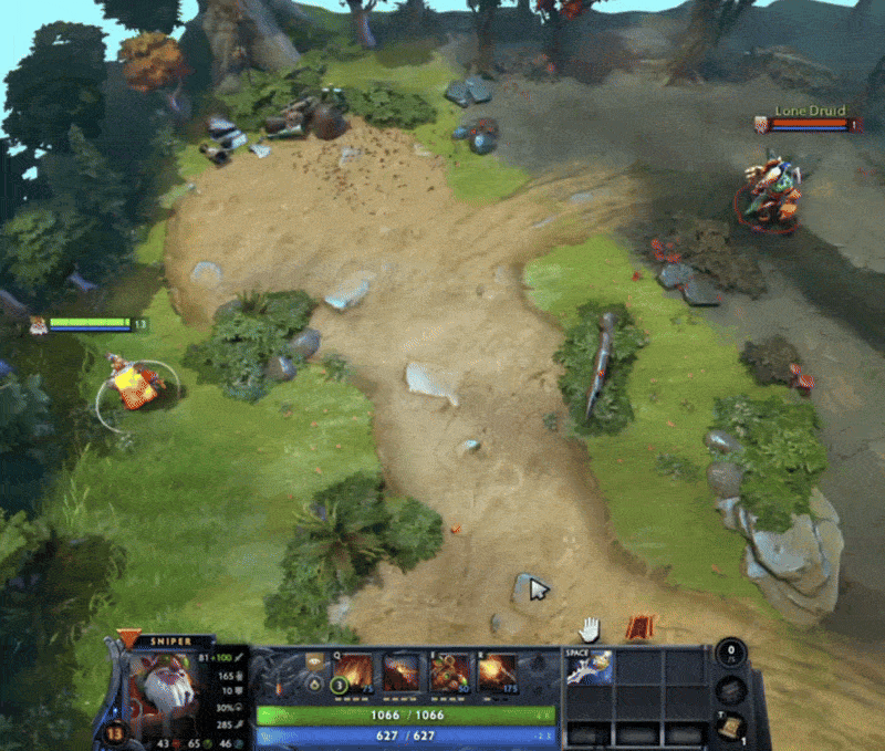 Assassinate Sniper в Dota 2