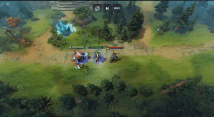 Snowball Таск в Dota 2