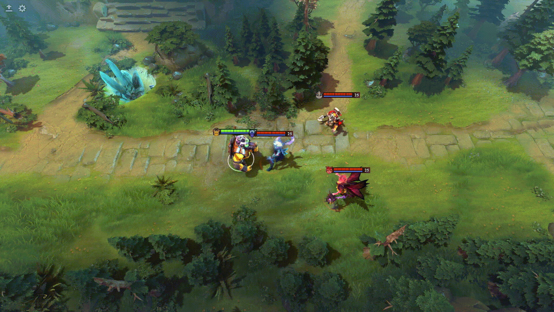 Acid Spray Alchemist in Dota 2