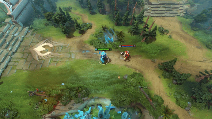 Static Remnant Storm Spirit Dota 2