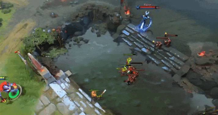 Тактика игры за Lion в Dota 2 в середине игры