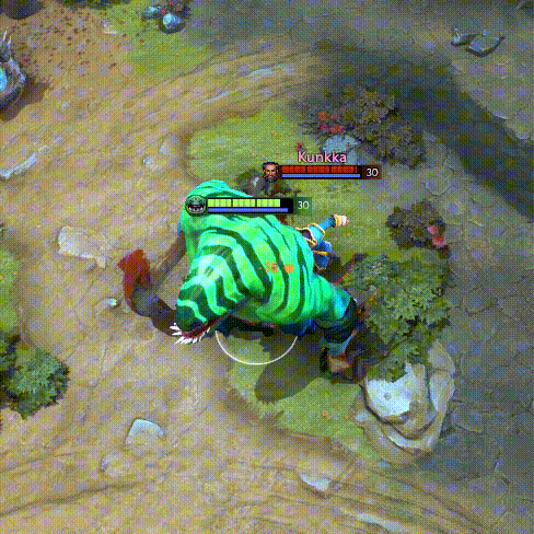 Anchor Smash Тайда в Dota 2