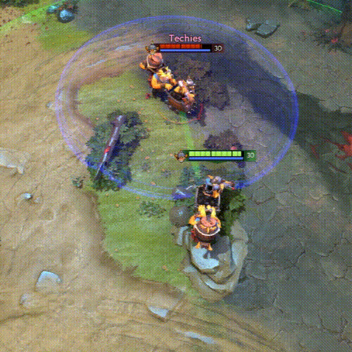 Blast Off! Techies в Dota 2