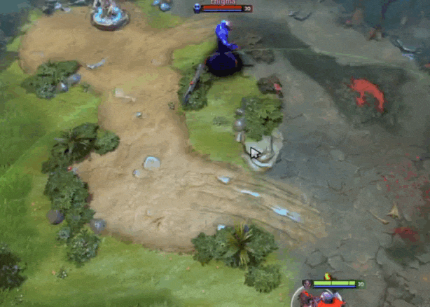 Finger of Death Lion в Дота 2