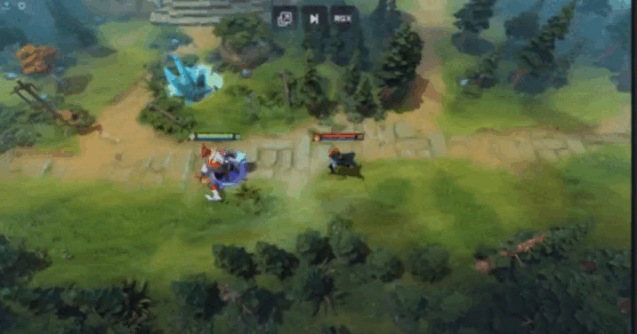 Ice Shards Таск в Dota 2