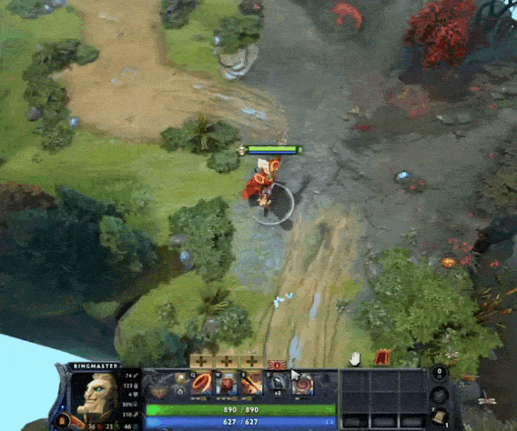 Funhouse Mirror (Зеркало Кривых Зеркал) Ringmaster в Dota 2
