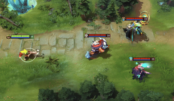 Acorn Shot Hoodwink в Dota 2