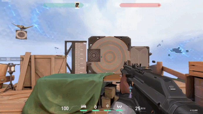 Отработка «контр-стрейфов» в Valorant