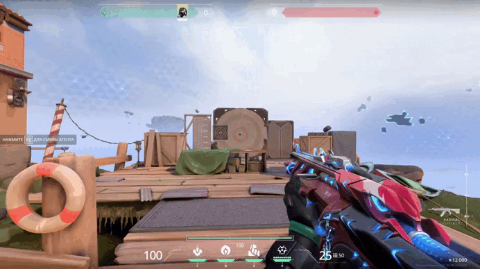 Стиль стрельбы Tap (одиночные выстрелы) в Valorant