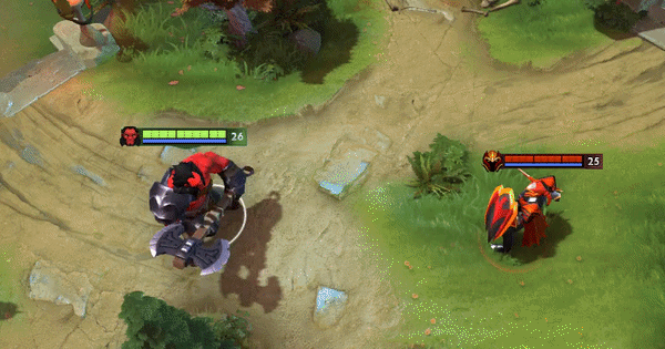 Battle Hunger Акса в Dota 2