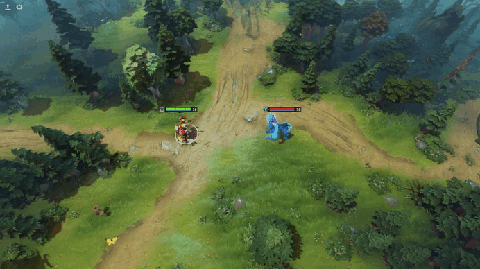 Jetpack abilitiy for Clockwerk in Dota 2