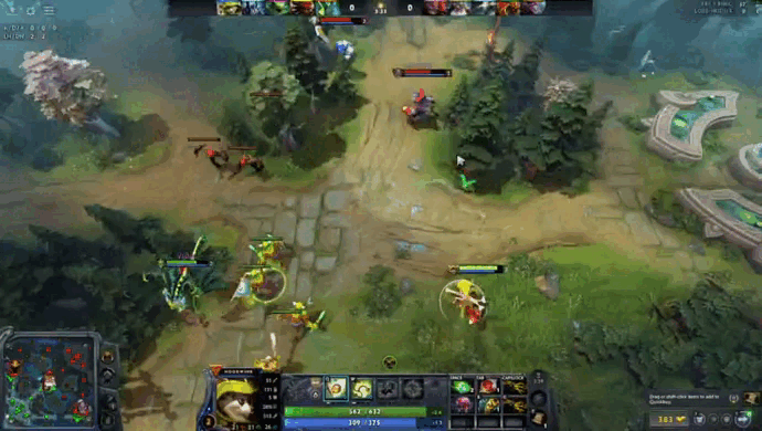 Тактика игры за Hoodwink на рaнней игре