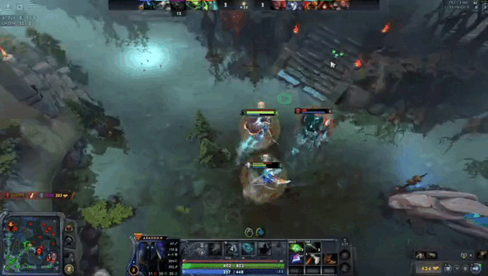 Тактика игры за Абаддона в середине игры