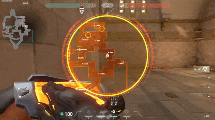 Бримстоун на карте Bind