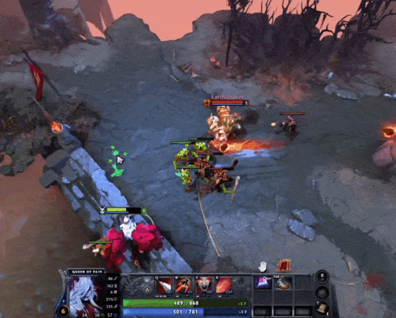 Контроль крипов и преимущества мид-линии в Dota 2