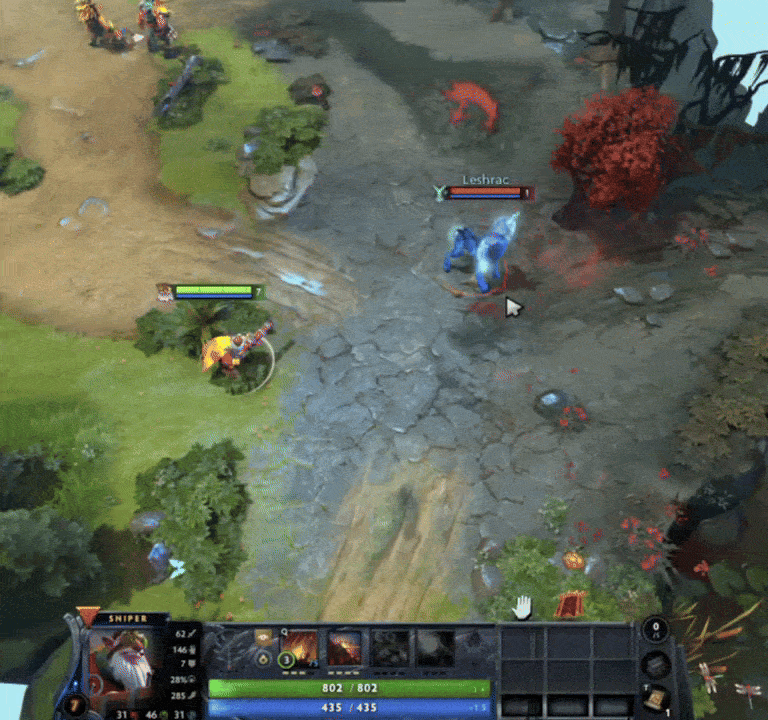Headshot Sniper в Dota 2