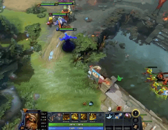 Тактика игры за Earthshaker в Дота 2 - поздняя игра (лейт-гейм)