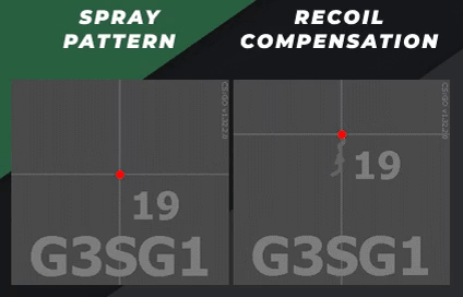 G3SG1 Spray Patterns & Recoil Compensation