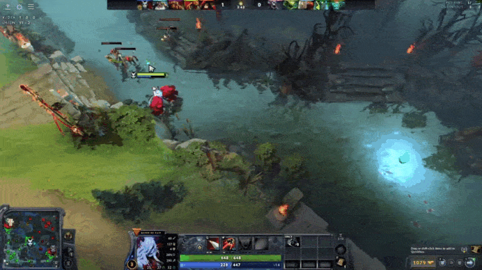 Обязанность мидера - контроль карты и рун