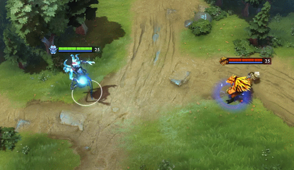 Frost Blast Lich в Dota 2