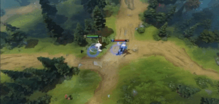 Tree Grab (Захват дерева) гиганта Tiny в Dota 2