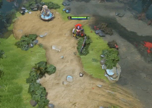 Earth Spike Lion в Дота 2