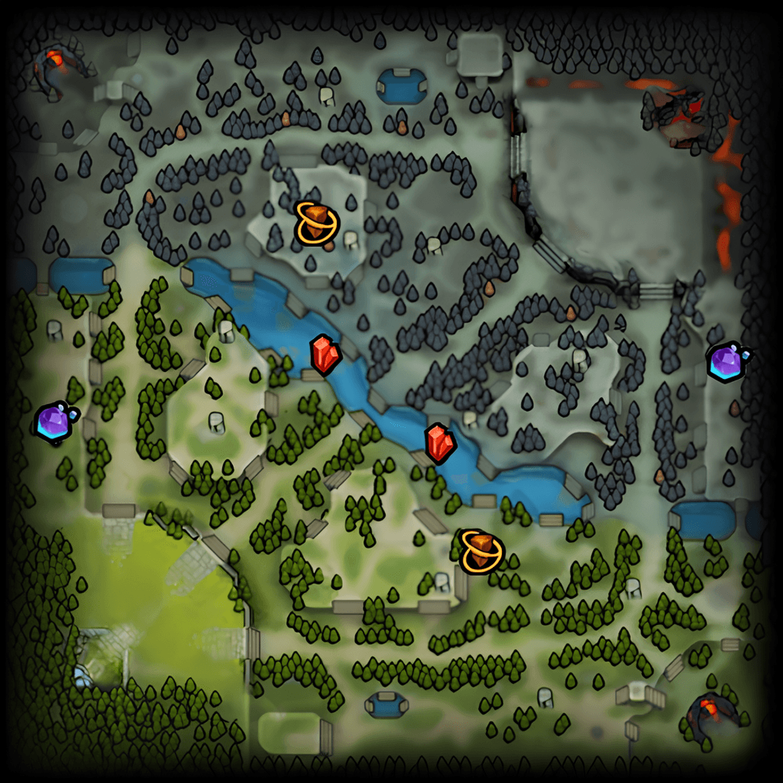 All Runes in Dota 2 Explained: Key Types & Spawn Locations | Profilerr