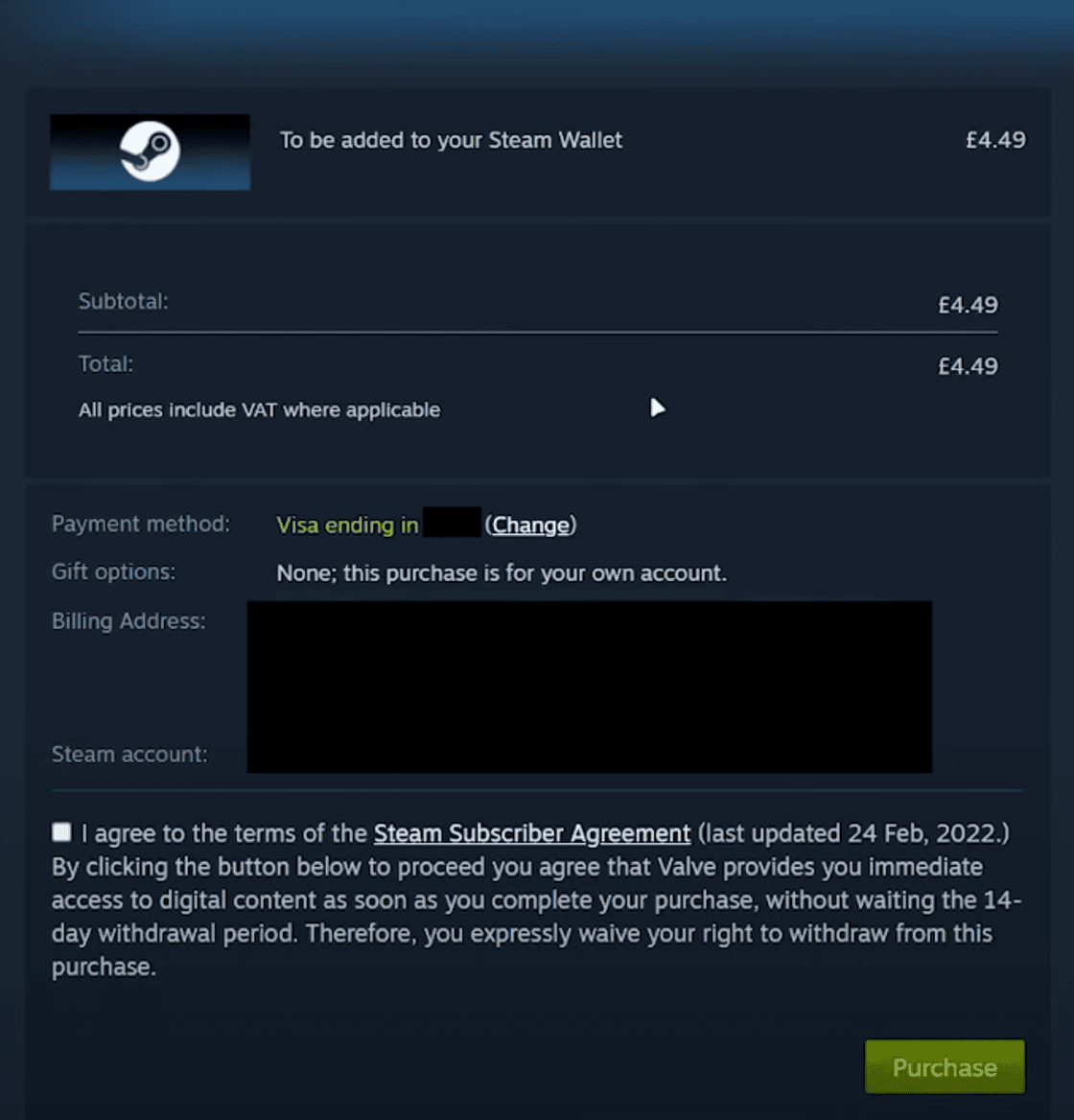 How to Add Money to Steam Wallet | Profilerr