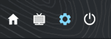 Gear button - game settings