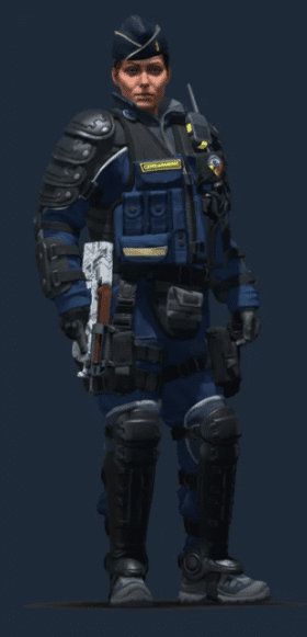 Chef d’Escadron Rouchard | Gendarmerie Nationale