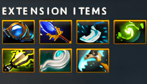 Артефакти Rubick на літ-гейм