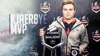 Markus "Kjaerbye" Kjærbye - HLTV MVP by ZOWIE of ELEAGUE Major