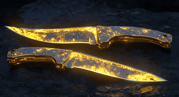 Лучшие золотые (Gold Gem) паттерны для ножей в КС 2