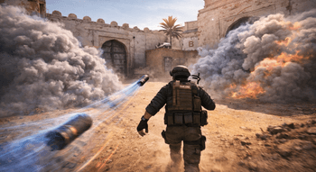 Smoke-Würfe auf Dust 2 in CS2