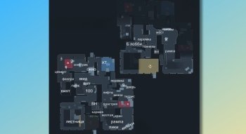 Все позиции на карте Vertigo в CS:GO
