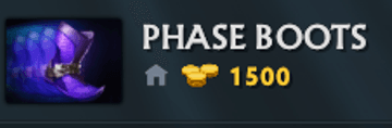 Предмет Phase Boots в Dota 2