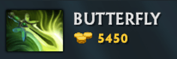 Предмет Butterfly в Dota 2