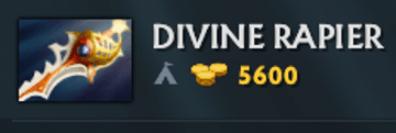 Предмет Divine Rapier в Dota 2