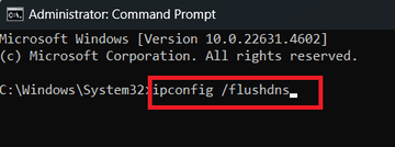 Flush DNS Cache