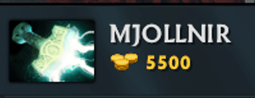 Предмет Mjolnir в Dota 2