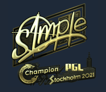 s1mple (Gold) Stockholm 2021