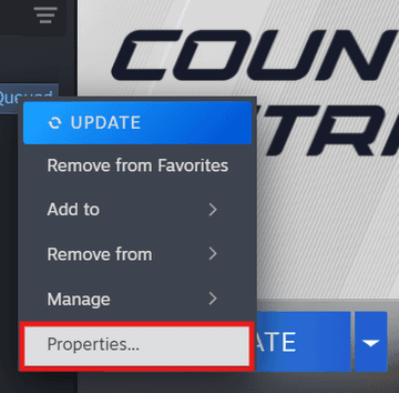 Configure CS2 Launch Options