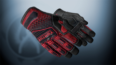 Specialist Gloves Crimson Kimono CS:GO skin