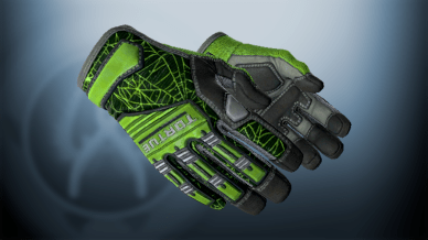 Specialist Gloves Emerald Web CS:GO skin