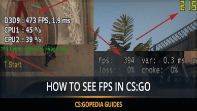 HOW TO SEE FPS IN CS:GO